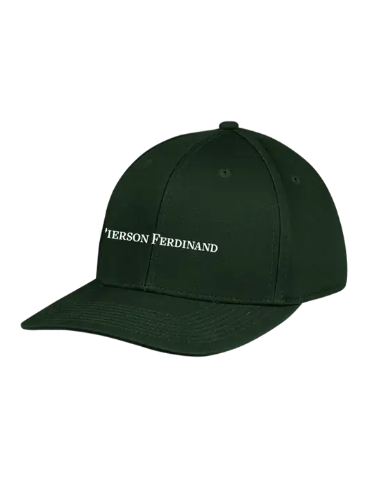Premium Modern Structured Twill Dark Green Snapback Cap w/Pierson Ferdinand Logo