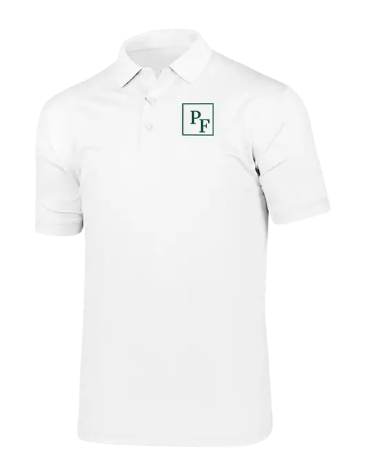 Callaway Vibrant Bright White Ventilated Polo w/PF Icon Logo