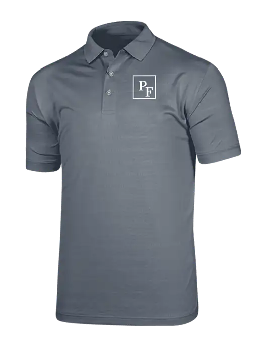 Callaway Vibrant Light Grey Ventilated Polo w/PF Icon Logo