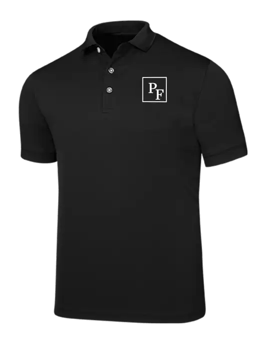 Callaway Ottoman Black Polo w/PF Icon Logo
