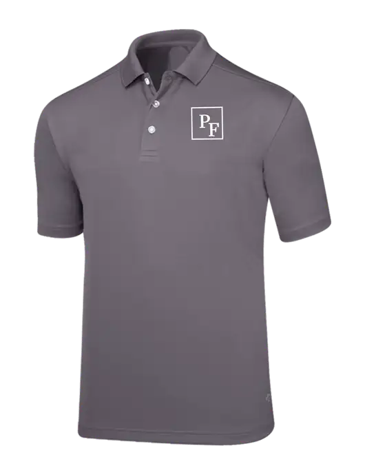 Callaway Core Medium Grey Performance Polo w/PF Icon Logo
