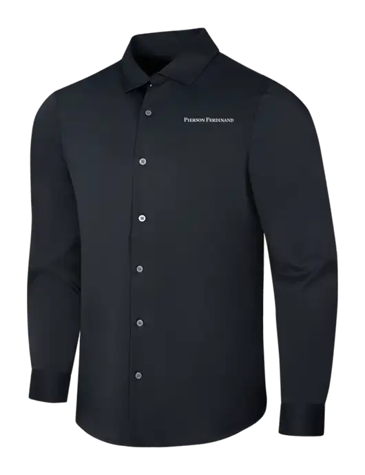 Black City Stretch Shirt w/Pierson Ferdinand Logo