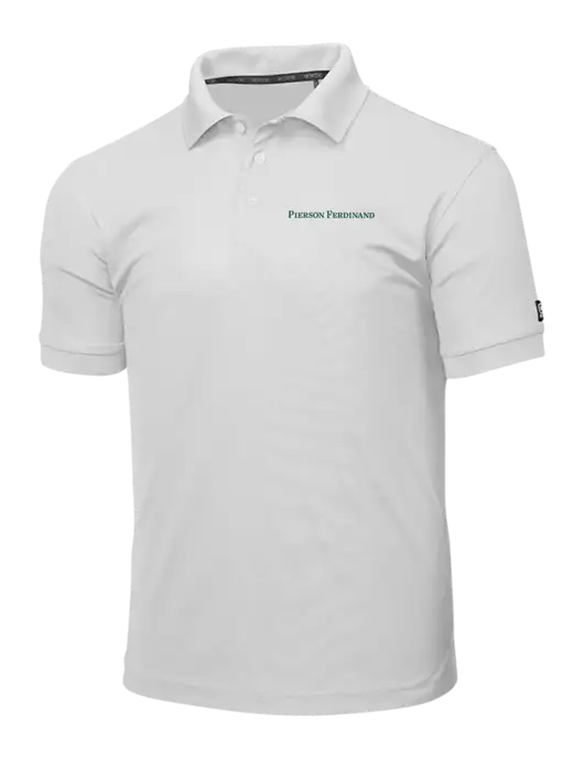 OGIO Bright White Caliber 2.0 Polo w/Pierson Ferdinand Logo