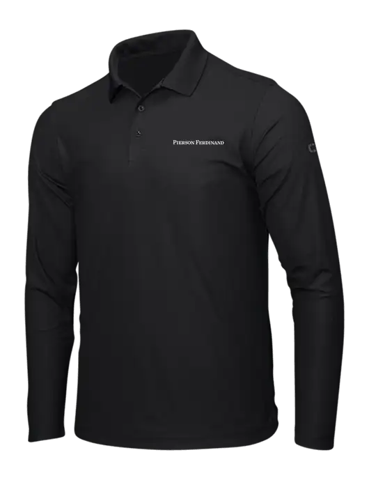 OGIO Blacktop Caliber 2.0 Long Sleeve Polo w/Pierson Ferdinand Logo