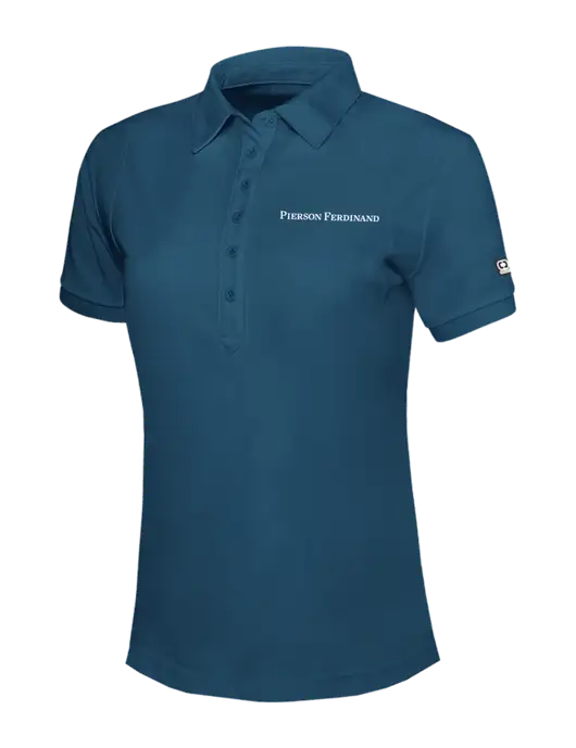 OGIO Womens Light Navy Jewel Polo w/Pierson Ferdinand Logo
