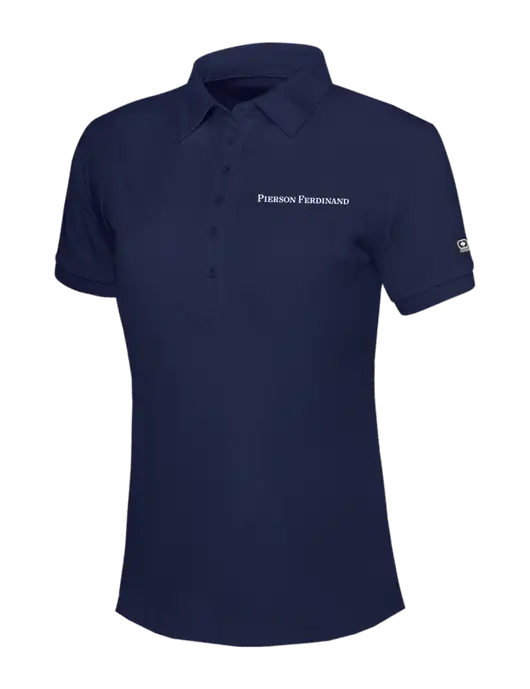 OGIO Womens Navy Jewel Polo w/Pierson Ferdinand Logo