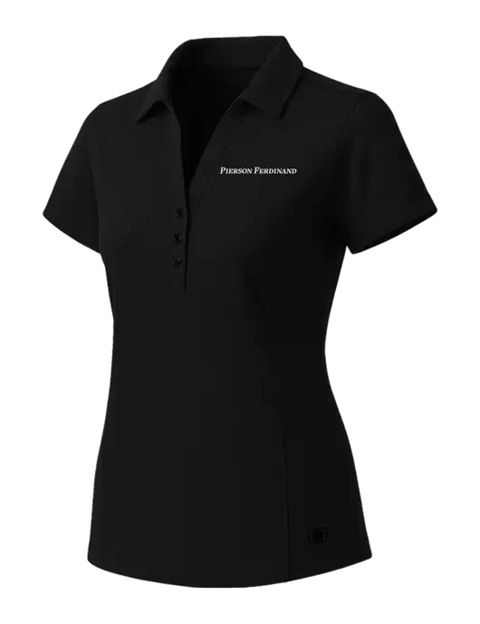 OGIO Womens Blacktop ONYX Polo w/Pierson Ferdinand Logo