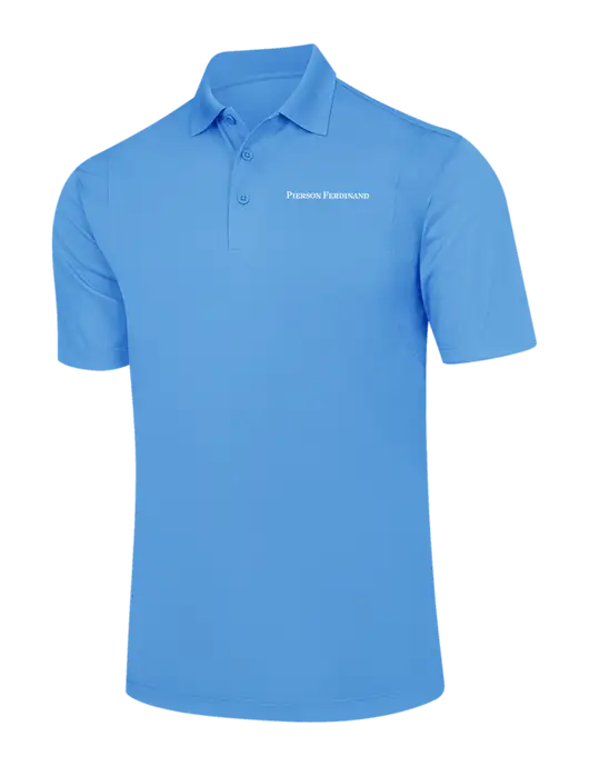 Carolina Blue Micropique Sport-Wick Polo w/Pierson Ferdinand Logo