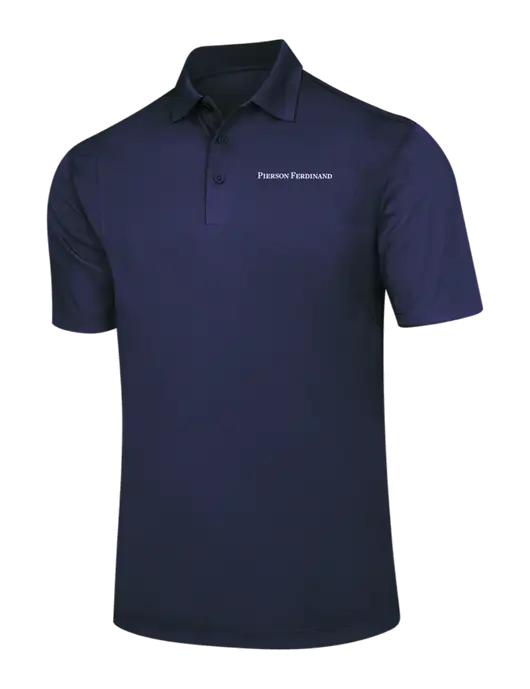 Navy Micropique Sport-Wick Polo w/Pierson Ferdinand Logo