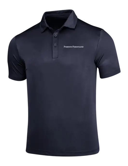 Navy Posi-UV Pro Polo w/Pierson Ferdinand Logo