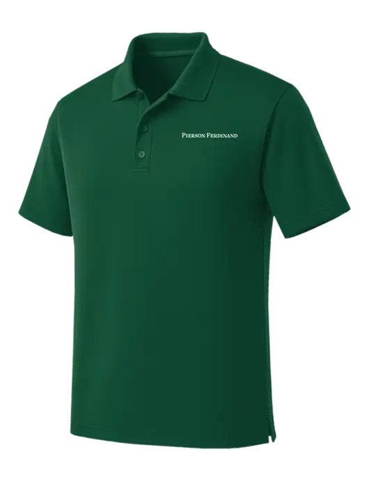 Dark Green Dry Zone UV Micro Mesh Polo w/Pierson Ferdinand Logo