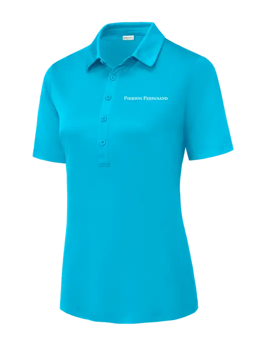 Sapphire Womens Posi-UV Pro Polo w/Pierson Ferdinand Logo