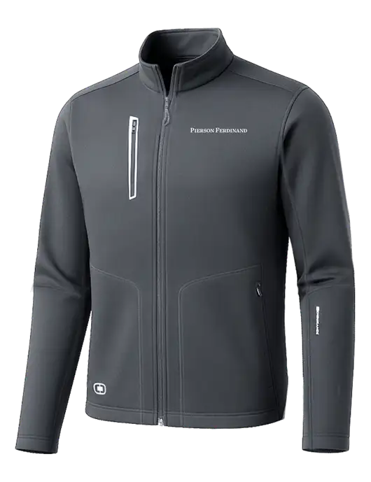 OGIO Dark Grey Endurance Fulcrum Full-Zip w/Pierson Ferdinand Logo