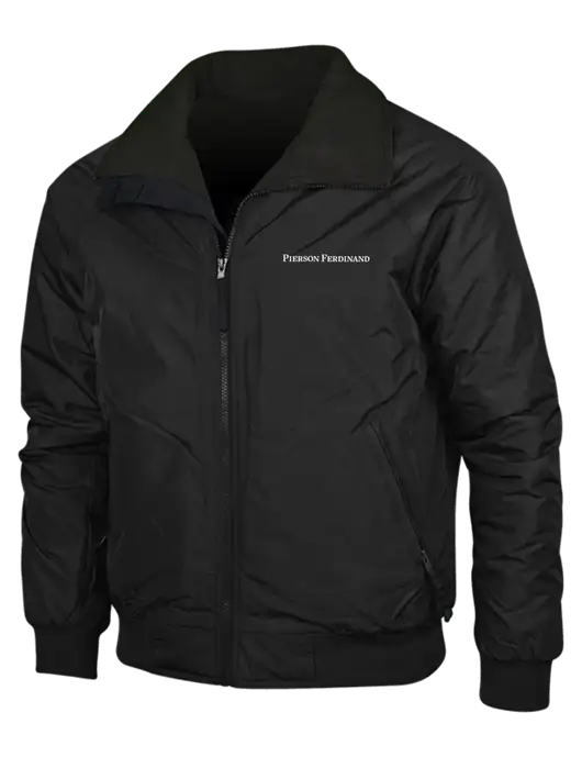 True Black/True Black Classic Challenger Jacket w/Pierson Ferdinand Logo