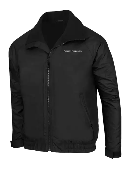 True Black/True Black Classic Competitor Jacket w/Pierson Ferdinand Logo