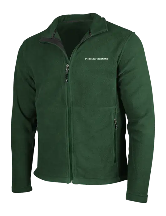 Dark Green Fleece Jacket w/Pierson Ferdinand Logo