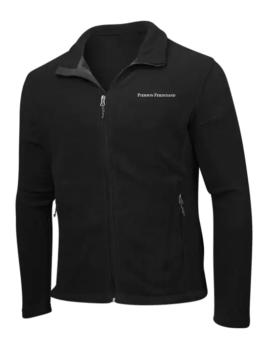 Black Fleece Jacket w/Pierson Ferdinand Logo