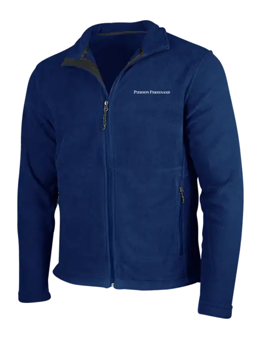 Navy Fleece Jacket w/Pierson Ferdinand Logo
