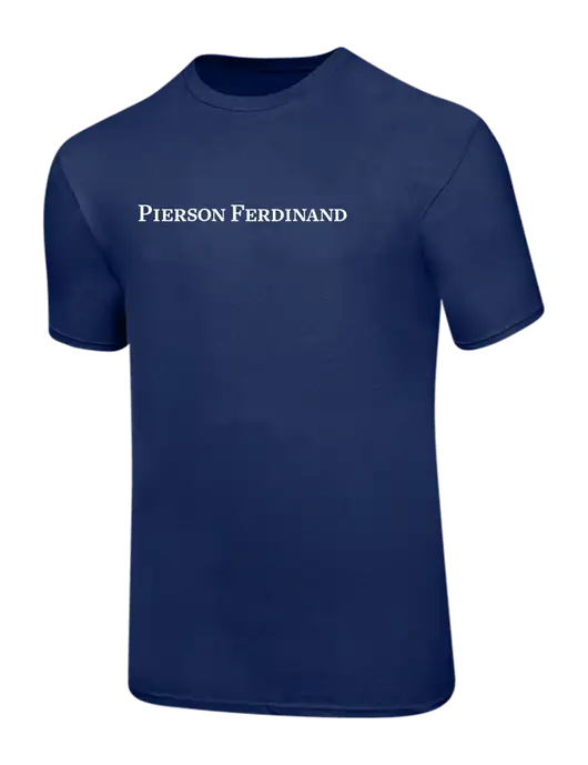 Ring Spun Navy 4.5 oz T-Shirt w/Pierson Ferdinand Logo