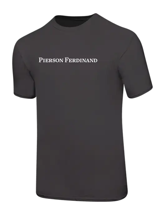 Ring Spun Charcoal 4.5 oz T-Shirt w/Pierson Ferdinand Logo