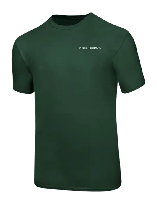 Ring Spun Forest Green 4.5 oz T-Shirt w/Pierson Ferdinand Logo