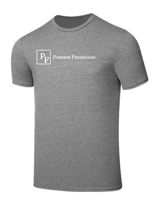 Seriously Soft Grey Frost T-Shirt w/Full Logo