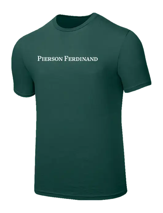 Seriously Soft Dark Green T-Shirt w/Pierson Ferdinand Logo
