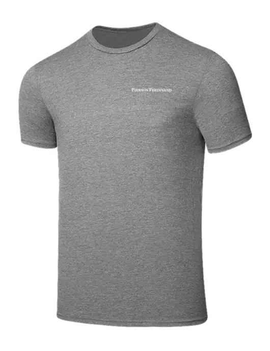Seriously Soft Grey Frost T-Shirt w/Pierson Ferdinand Logo