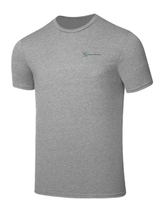 Seriously Soft Light Heather Grey T-Shirt w/Full Logo