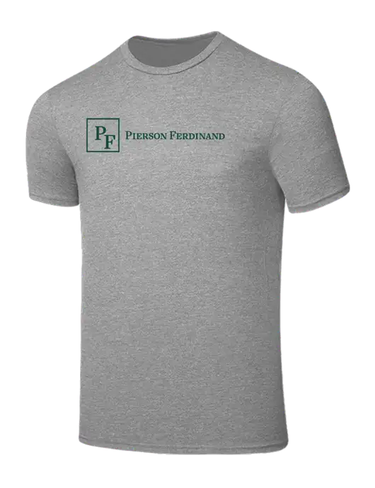 Seriously Soft Light Heather Grey T-Shirt w/Full Logo