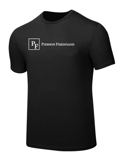 Seriously Soft Black T-Shirt w/Full Logo