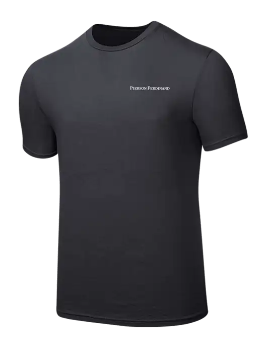 Seriously Soft Charcoal T-Shirt w/Pierson Ferdinand Logo