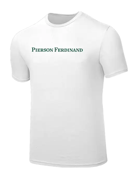 Seriously Soft White T-Shirt w/Pierson Ferdinand Logo