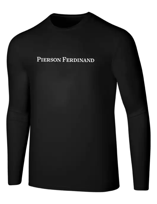 Seriously Soft Black Long Sleeve T-Shirt w/Pierson Ferdinand Logo
