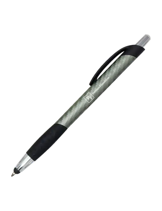 Sunray Gunmetal Stylus Pen w/Full Logo