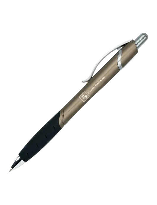 Summerhill Grey Pen - Black Ink w/Full Logo