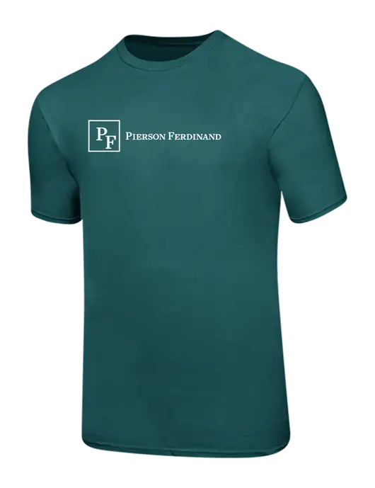 Ring Spun Dark Teal 4.5 oz T-Shirt w/Full Logo