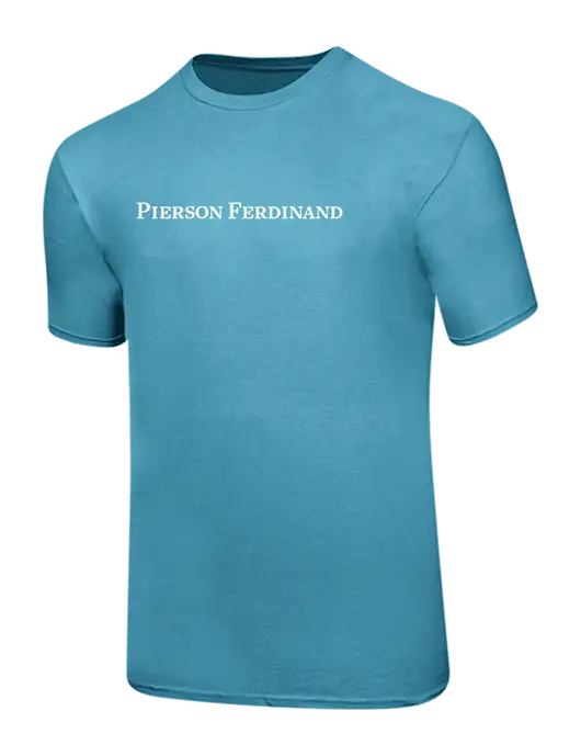 Ring Spun Light Sapphire 4.5 oz T-Shirt w/Pierson Ferdinand Logo