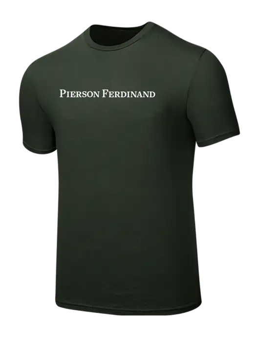 Seriously Soft Dark Olive T-Shirt w/Pierson Ferdinand Logo