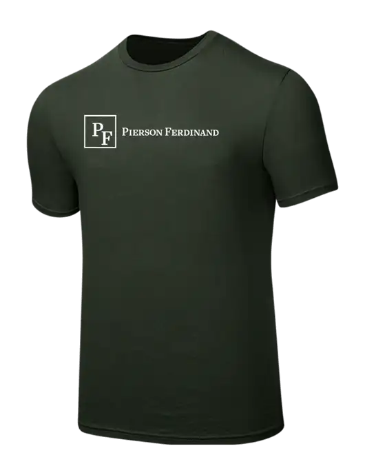 Seriously Soft Dark Olive T-Shirt w/Full Logo