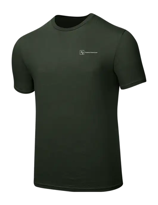 Seriously Soft Dark Olive T-Shirt w/Full Logo