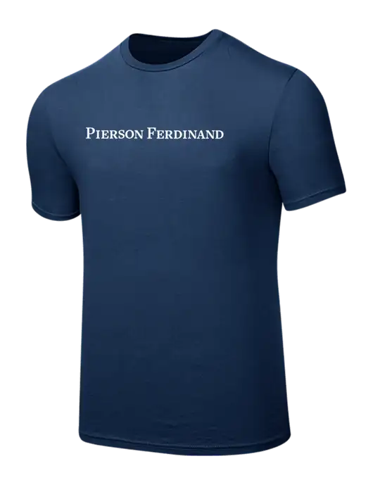 Seriously Soft Deep Slate Blue T-Shirt w/Pierson Ferdinand Logo