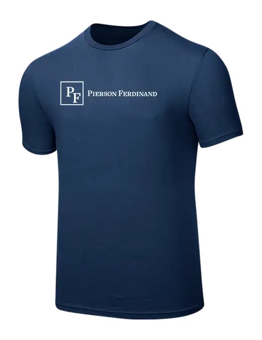 Seriously Soft Deep Slate Blue T-Shirt w/Full Logo