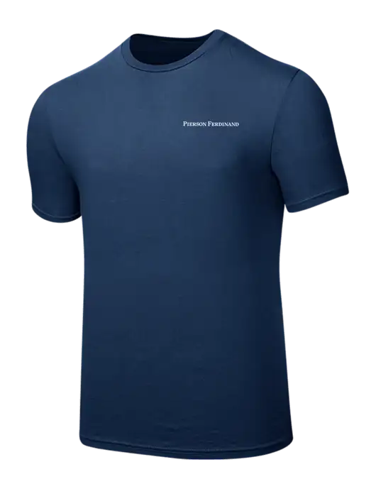 Seriously Soft Deep Slate Blue T-Shirt w/Pierson Ferdinand Logo