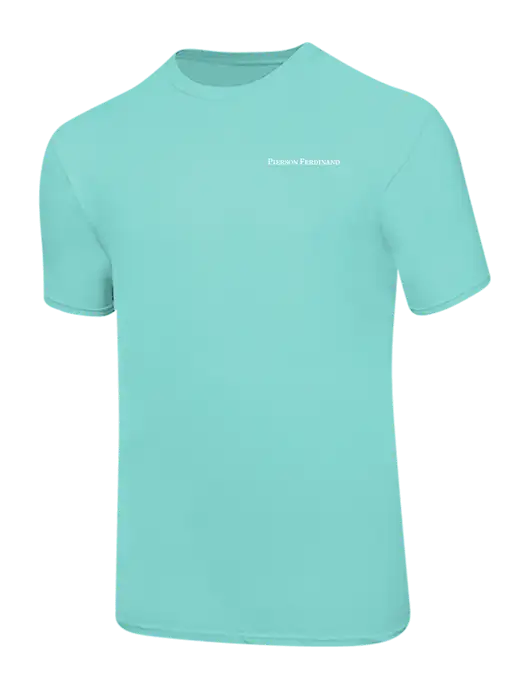 Ring Spun Seafoam 4.5 oz T-Shirt w/Pierson Ferdinand Logo