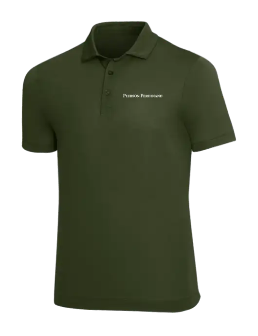 Mercer+Mettle Dark Green Stretch Jersey Polo w/Pierson Ferdinand Logo