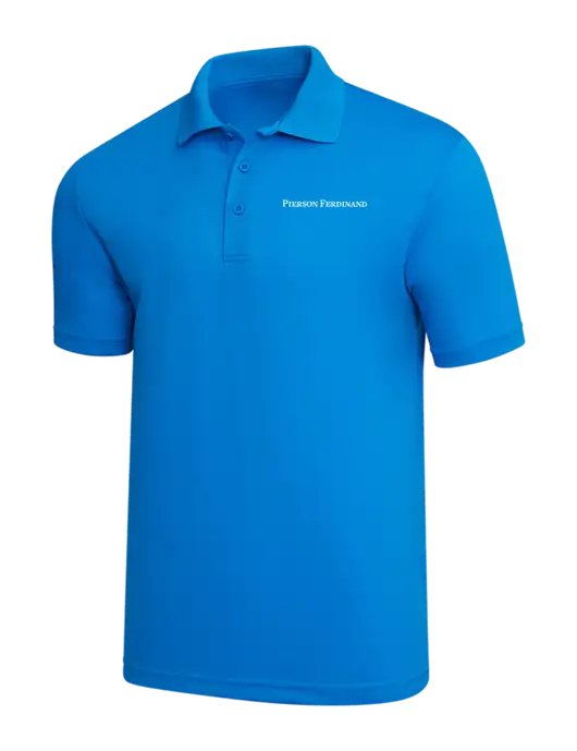 Sapphire Blue PosiCharge RacerMesh Polo w/Pierson Ferdinand Logo