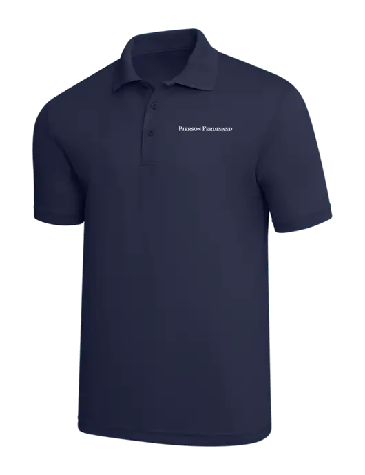 Navy PosiCharge RacerMesh Polo w/Pierson Ferdinand Logo