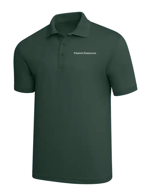 Dark Green PosiCharge RacerMesh Polo w/Pierson Ferdinand Logo