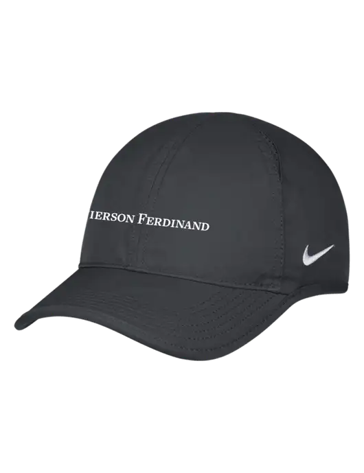Nike Charcoal Featherlight Cap w/Pierson Ferdinand Logo